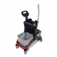 Chariot de lavage MIDMOP-MMT1616 - 3 seaux - presse universelle